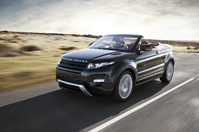 The Evoque Convertible is also due soon. The Evoque Convertible is also due soon.