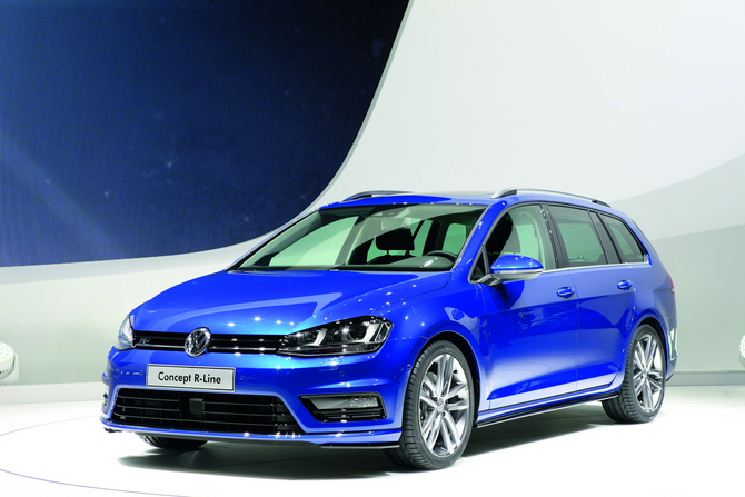 Volkswagen Golf Variant Concept R-Line Volkswagen Golf Variant Concept R-Line