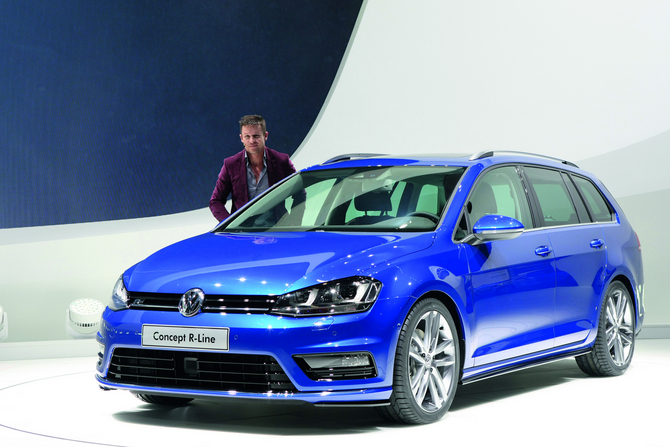 Volkswagen Golf Variant Concept R-Line Volkswagen Golf Variant Concept R-Line