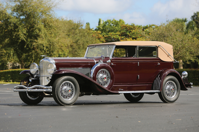 Duesenberg SJ Convertible Sedan by LeBaron Duesenberg SJ Convertible Sedan by LeBaron