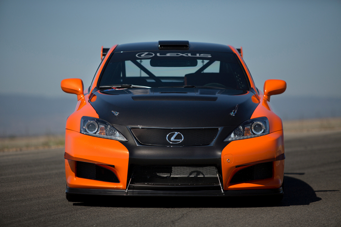 Lexus added extra radiators for the engine, transmission and differential Lexus added extra radiators for the engine, transmission and differential