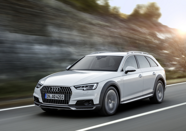 The model features the usual design elements of the Allroad family The model features the usual design elements of the Allroad family