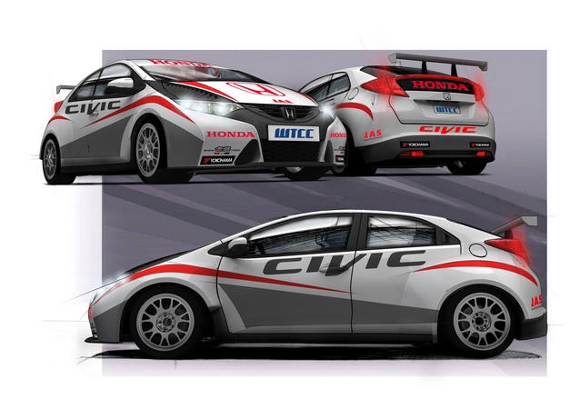 Honda Civic Enters World Touring Car Championship Honda Civic Enters World Touring Car Championship