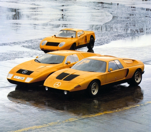 O C111 usava um motor Wankel numa carroçaria bastante aerodinâmica O C111 usava um motor Wankel numa carroçaria bastante aerodinâmica