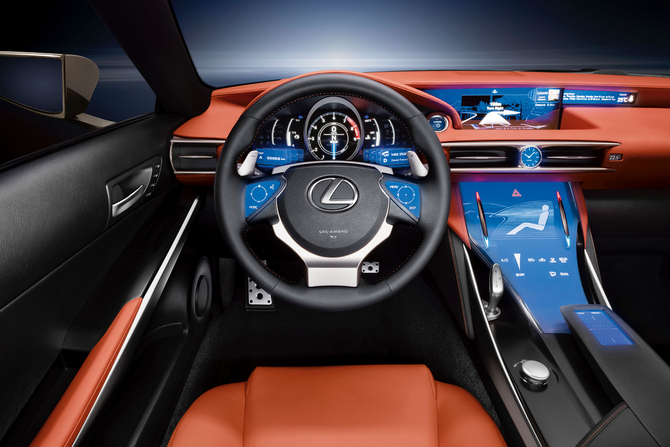 Lexus revela LF-CC e LS para a Europa em Paris Lexus revela LF-CC e LS para a Europa em Paris