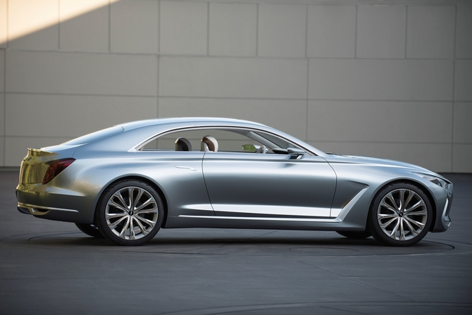 The two-door, four-seater concept was designed so as not to draw too much attention The two-door, four-seater concept was designed so as not to draw too much attention