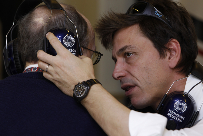Wolff had a racing career in the 90s in the FIA GT Series Wolff had a racing career in the 90s in the FIA GT Series