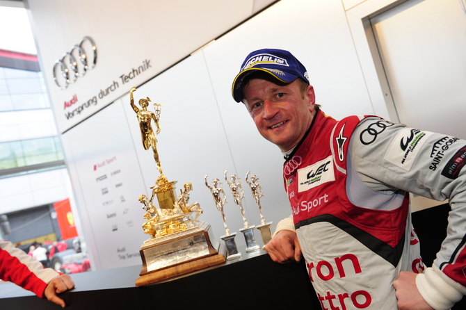 McNish is one of the fan favorites of the Audi Sport team McNish is one of the fan favorites of the Audi Sport team