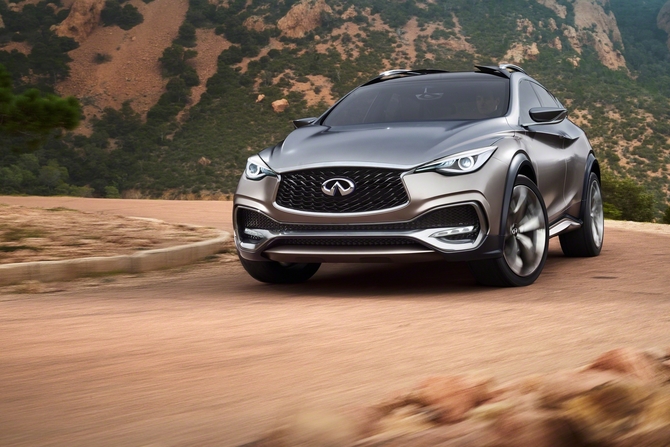 QX30 serves as a preview for a future premium compact SUV model designed for a new generation of customers QX30 serves as a preview for a future premium compact SUV model designed for a new generation of customers