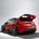 A bigger fixed rear wing has been placed to match the additional front downforce and maximize the aerodynamic effect