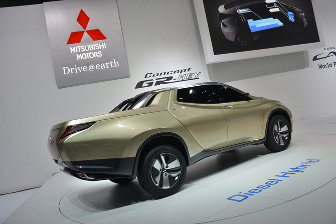 Mitsubishi GR-HEV Concept Mitsubishi GR-HEV Concept