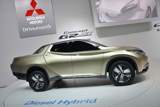 Mitsubishi GR-HEV Concept Mitsubishi GR-HEV Concept