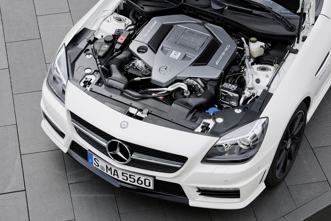 New SLK 55 AMG Hopes to Blend High Power and High Efficiency New SLK 55 AMG Hopes to Blend High Power and High Efficiency