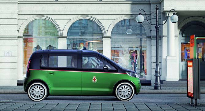 Volkswagen Milano Taxi Concept Volkswagen Milano Taxi Concept