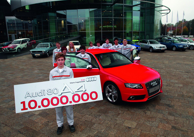 Audi Produces 10 Millionth Midsize Car Audi Produces 10 Millionth Midsize Car
