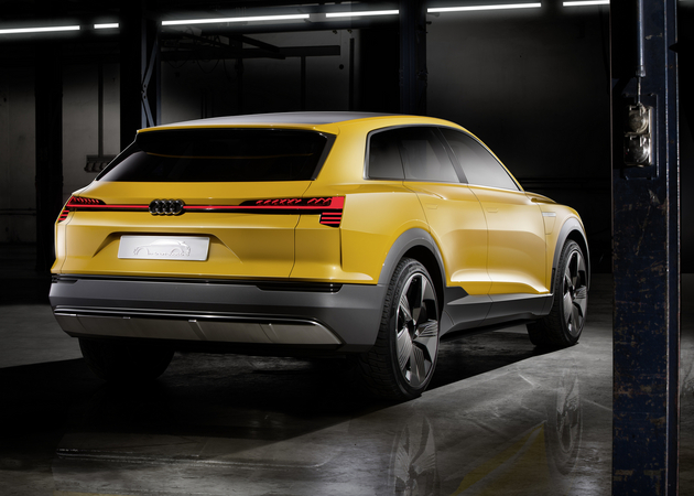 The concept is 4880mm long, 1930mm wide and 1540mm high The concept is 4880mm long, 1930mm wide and 1540mm high