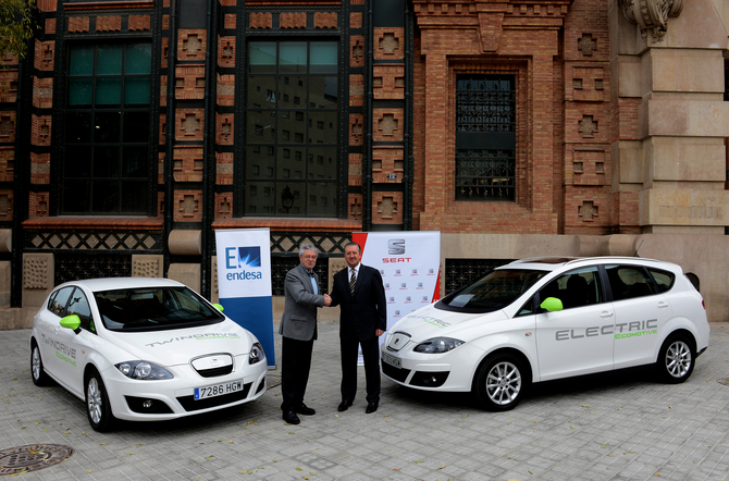Eight employees will get to drive them Eight employees will get to drive them