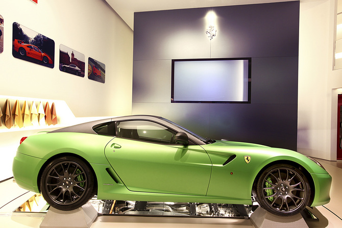 Ferrari HY-KERS vettura laboratorio Ferrari HY-KERS vettura laboratorio