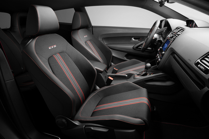 Inside, the GTS version includes several unique features Inside, the GTS version includes several unique features