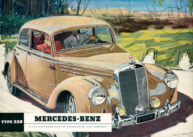 In the post-war period, the models shrank slightly, but they still tried to offer luxurious features In the post-war period, the models shrank slightly, but they still tried to offer luxurious features