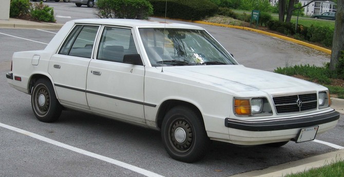 Dodge Aries SE 2.6 Dodge Aries SE 2.6