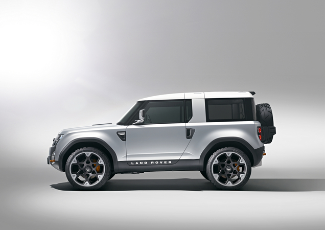 Land Rover DC100 Concept Side Land Rover DC100 Concept Side