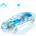 The system allows the engine to run on hydrogen, gasoline or a mix of the two