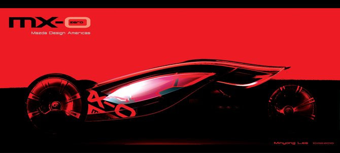 Mazda Mx-0 Design Study Mazda Mx-0 Design Study