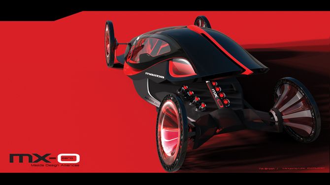 Mazda Mx-0 Design Study Mazda Mx-0 Design Study