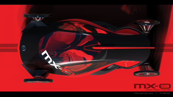 Mazda Mx-0 Design Study Mazda Mx-0 Design Study