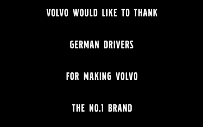 Volvo gets Cheeky with German Automakers after Winning JD Power survey Volvo gets Cheeky with German Automakers after Winning JD Power survey