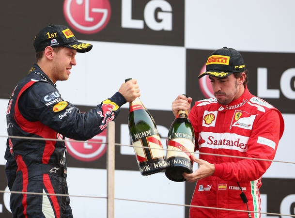 A principal luta será entre Sebastian Vettel e Fernando Alonso A principal luta será entre Sebastian Vettel e Fernando Alonso