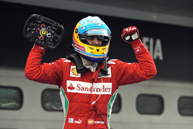 Alonso takes win in wet race in Sepang Alonso takes win in wet race in Sepang