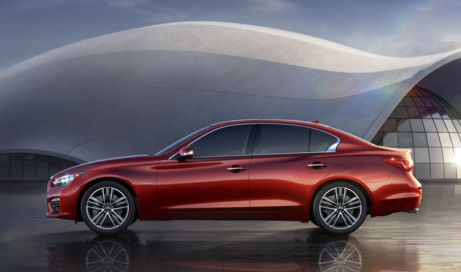 The Q50 will get a long wheelbase version exclusively for the market The Q50 will get a long wheelbase version exclusively for the market