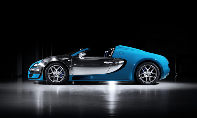 Os carros são baseados no Veyron Grand Sport Vitessse Os carros são baseados no Veyron Grand Sport Vitessse