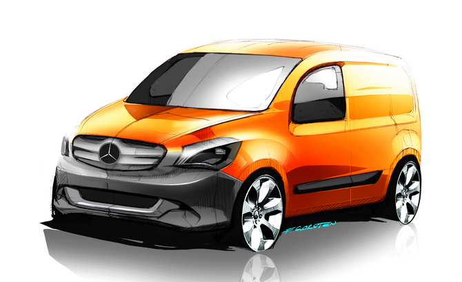Mercedes Introducing New Citan Delivery Van Mercedes Introducing New Citan Delivery Van