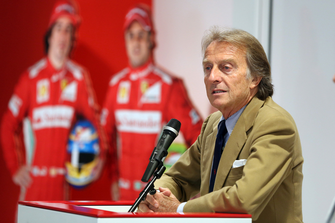 Ferrari President Luca di Montezemolo opened the musuem Ferrari President Luca di Montezemolo opened the musuem