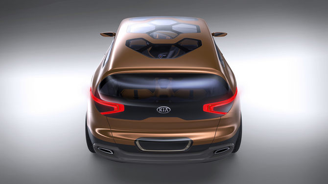 The car features skylights in the roof panel The car features skylights in the roof panel