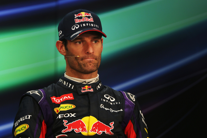 Webber tem-se mostrado desanimado e algo desiludido com a Fórmula 1 Webber tem-se mostrado desanimado e algo desiludido com a Fórmula 1