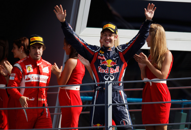 Vettel Wins and gets closer to a second title Vettel Wins and gets closer to a second title