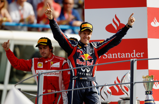 Vettel Wins and gets closer to a second title Vettel Wins and gets closer to a second title
