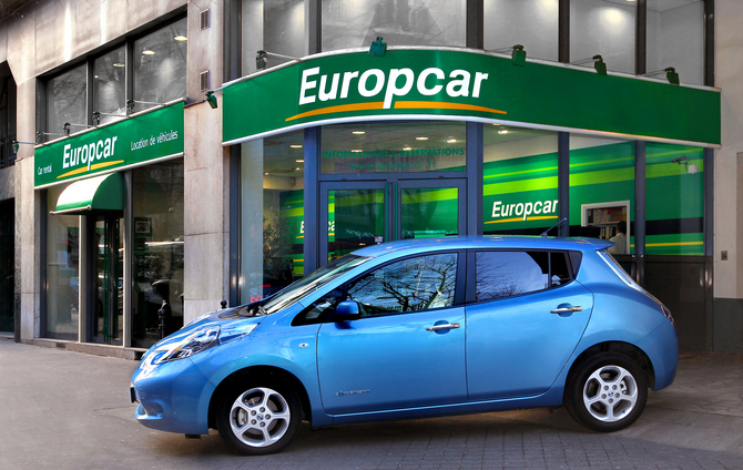 Nissan Leaf Now Available for Rental from Europcar Nissan Leaf Now Available for Rental from Europcar