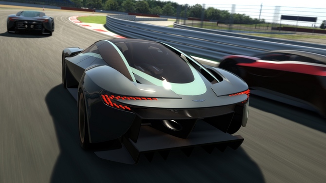 O carro foi desenvolvido internamente pela equipa de design da Aston Martin O carro foi desenvolvido internamente pela equipa de design da Aston Martin