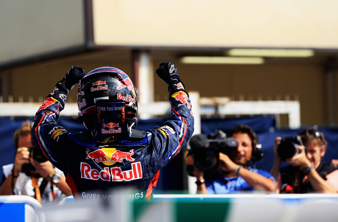 Vettel Wins and gets closer to a second title Vettel Wins and gets closer to a second title