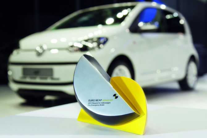 Volkswagen Up wins Euro NCAP Advanced Award Volkswagen Up wins Euro NCAP Advanced Award