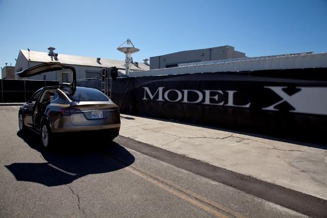 Tesla Debuts Model X: the Gullwing Crossover Tesla Debuts Model X: the Gullwing Crossover