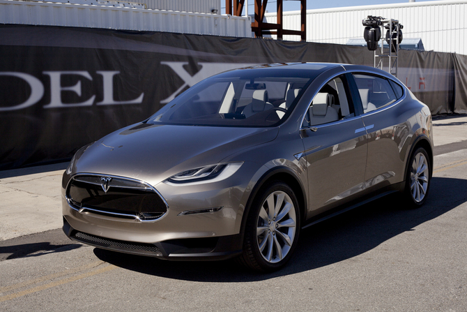 Tesla Debuts Model X: the Gullwing Crossover Tesla Debuts Model X: the Gullwing Crossover