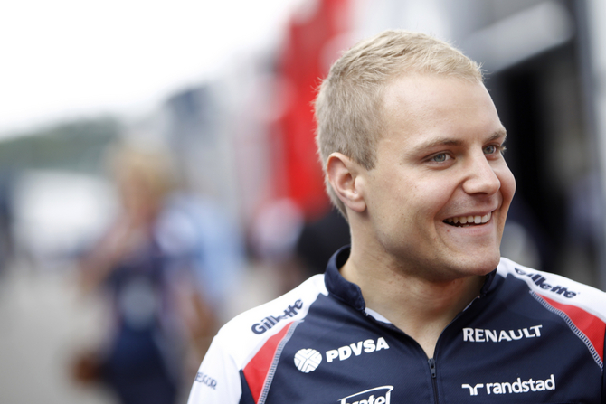 Bottas foi o piloto de testes e de reserva da Williams durante a temporada de 2012 Bottas foi o piloto de testes e de reserva da Williams durante a temporada de 2012