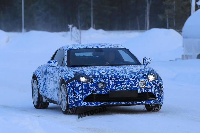 O modelo de relançamento da Alpine vai competir com o Porsche 718 Cayman O modelo de relançamento da Alpine vai competir com o Porsche 718 Cayman
