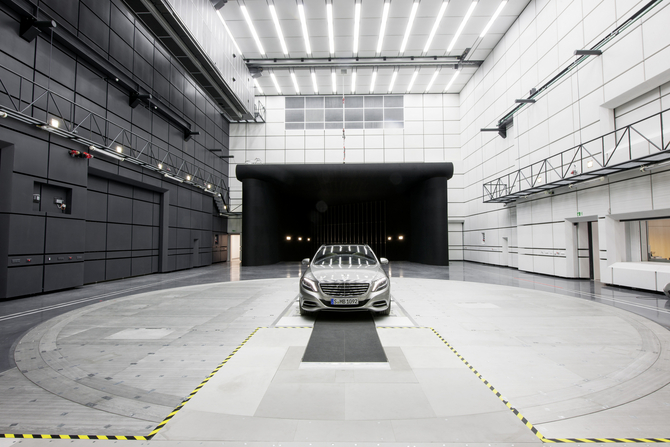 Mercedes claims that it is the most advanced wind tunnel in the world Mercedes claims that it is the most advanced wind tunnel in the world